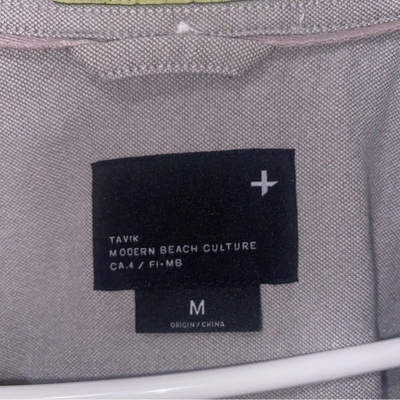 GREY BUTTON UP - Picture 3 of 10